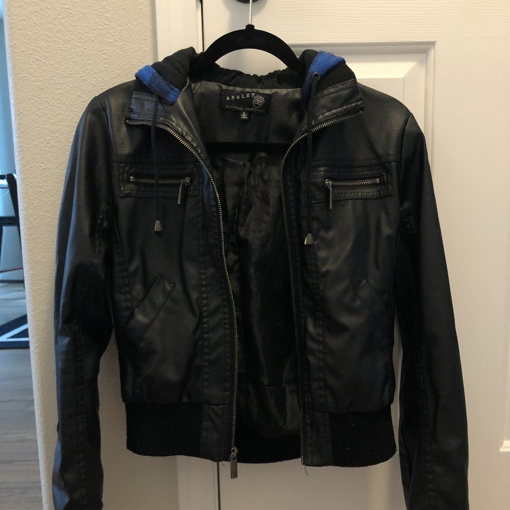 Faux Leather Jacket